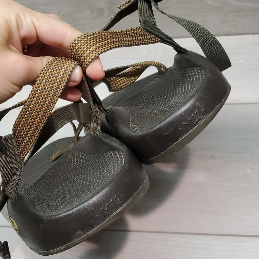 Chaco Mens Z/2 Classic Outdoor hiking Highland wood Sandals Flats shoes sz 12